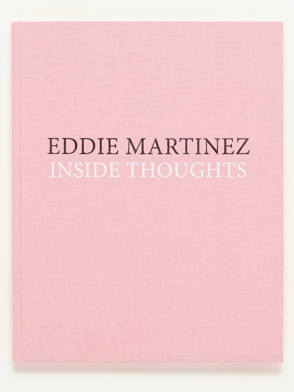 Inside Thoughts INSCRIBED w/ DRAWING by EDDIE MARTINEZ - Mitchell-Innes & Nash